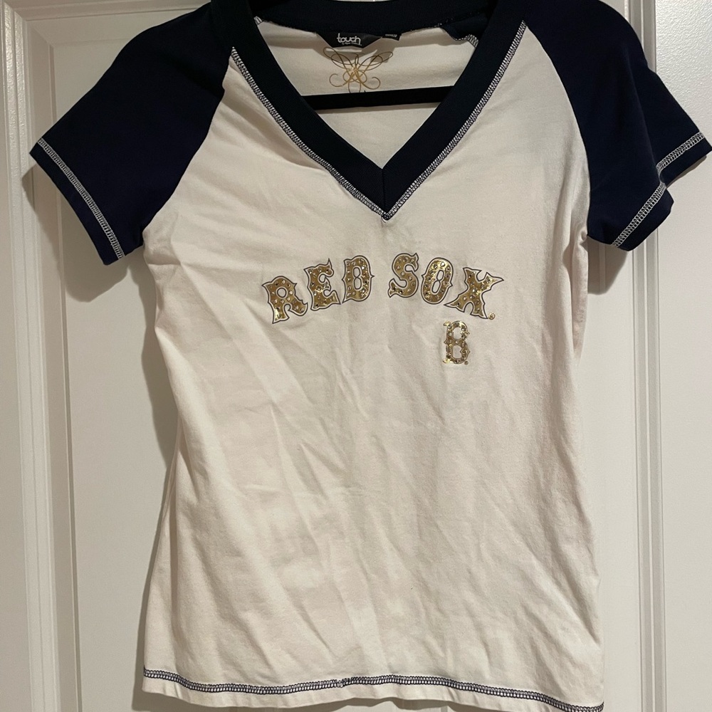 Touch red Sox top size large